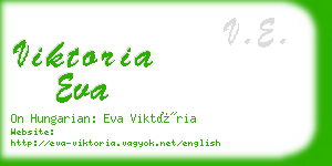 viktoria eva business card